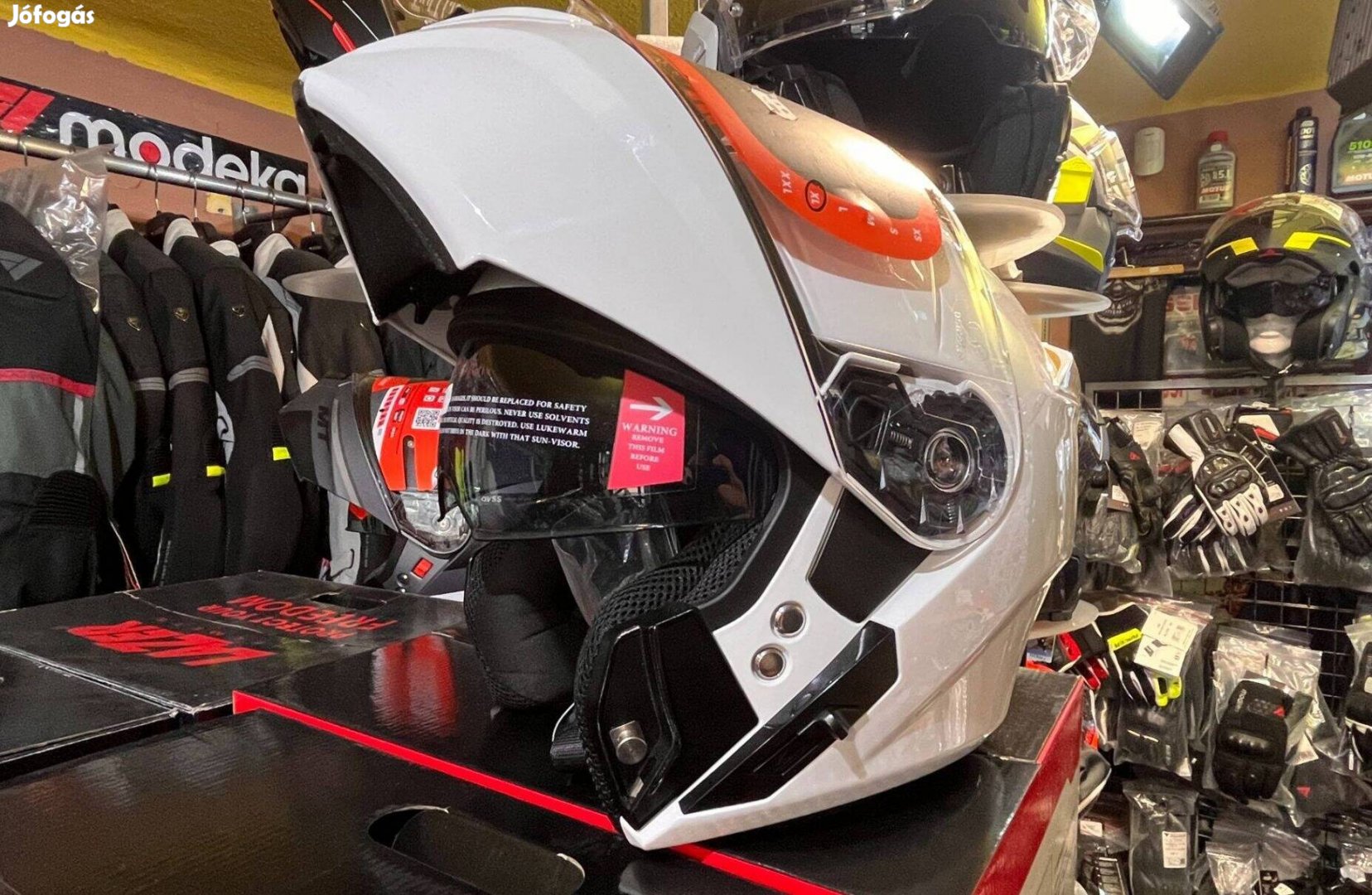 Új Lazer Lzr felnyitható napszemüveges bukósisak akció !