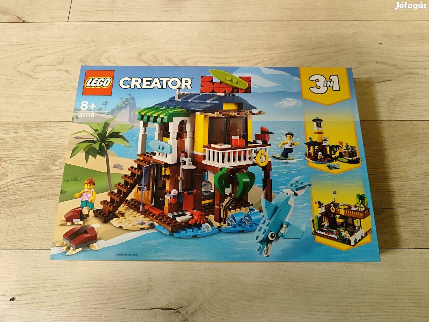 Új Lego 31118 Tengerparti ház szörfösöknek