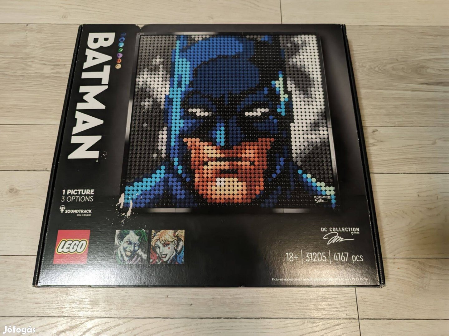 Új Lego 31205 Batman Art