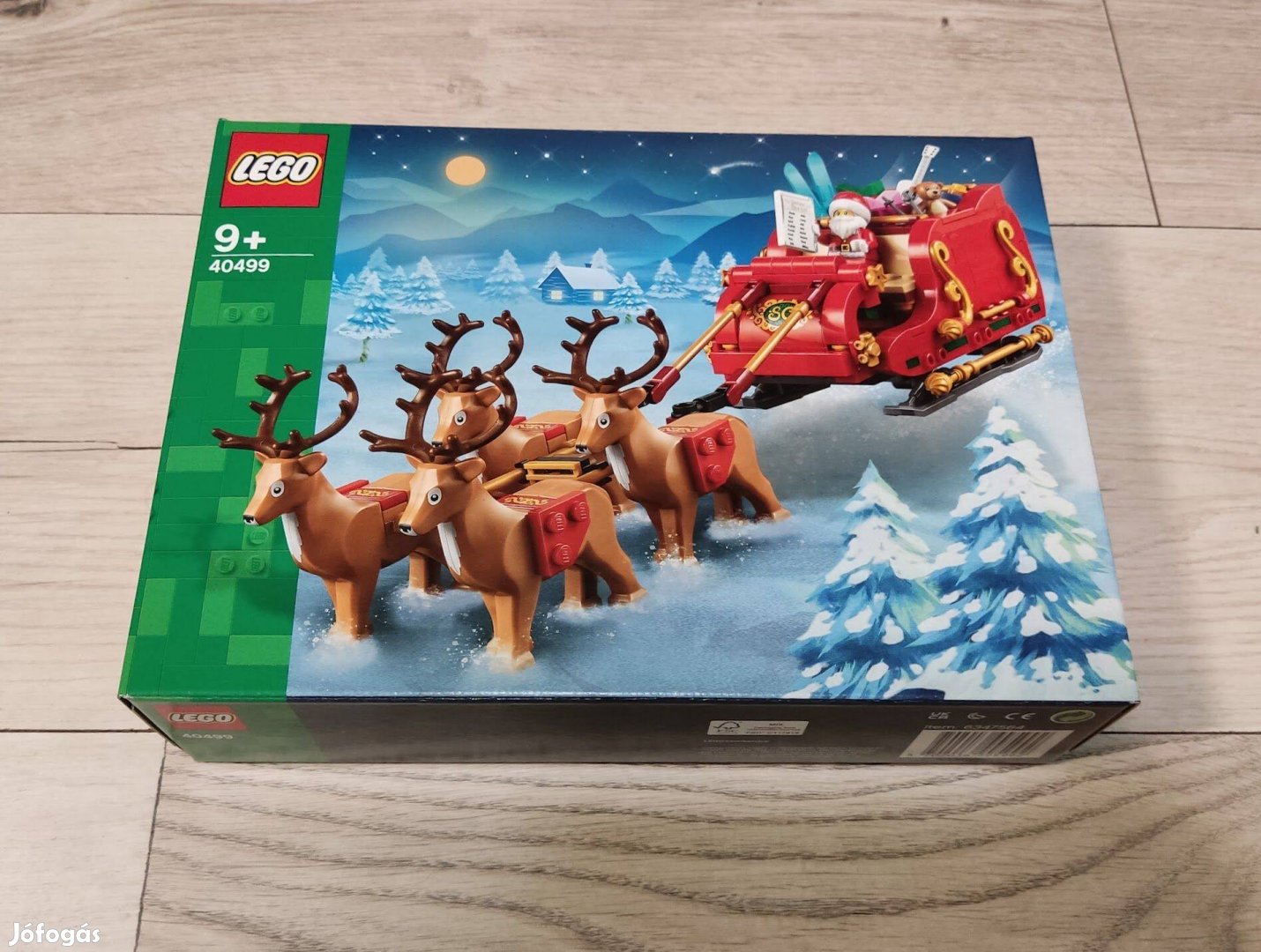 Új Lego 40499 Mikulás szánja