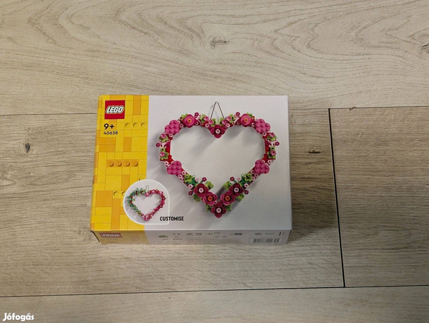 Új Lego 40638 Szívalakú Dísz