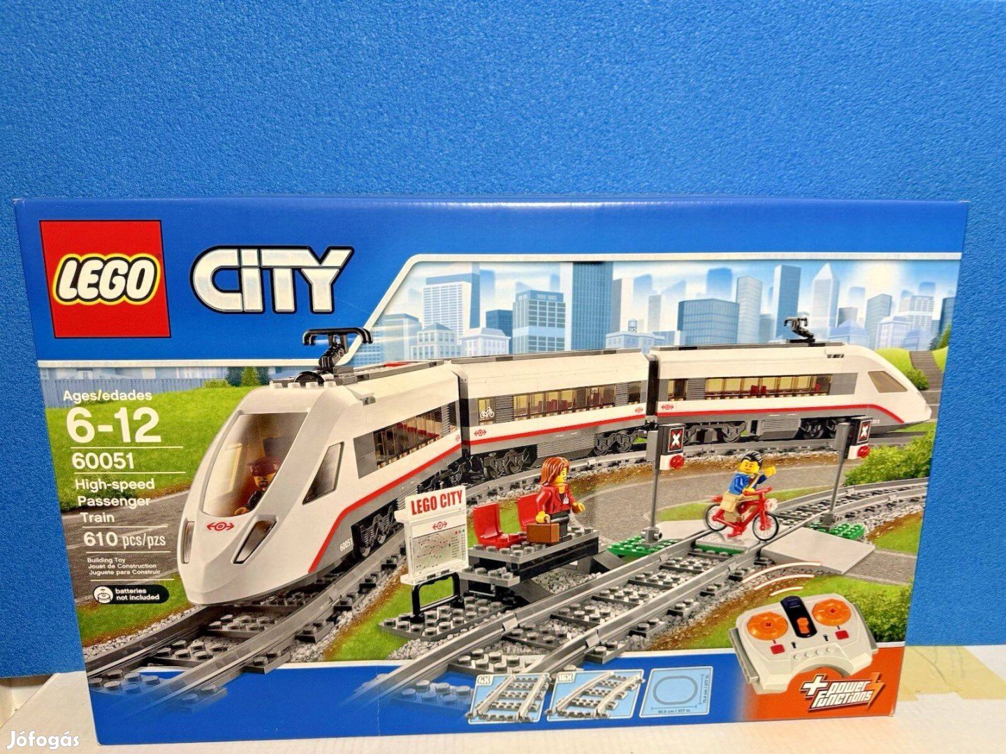 Uj Lego 60051 szemelyvonat vonat vasut szett