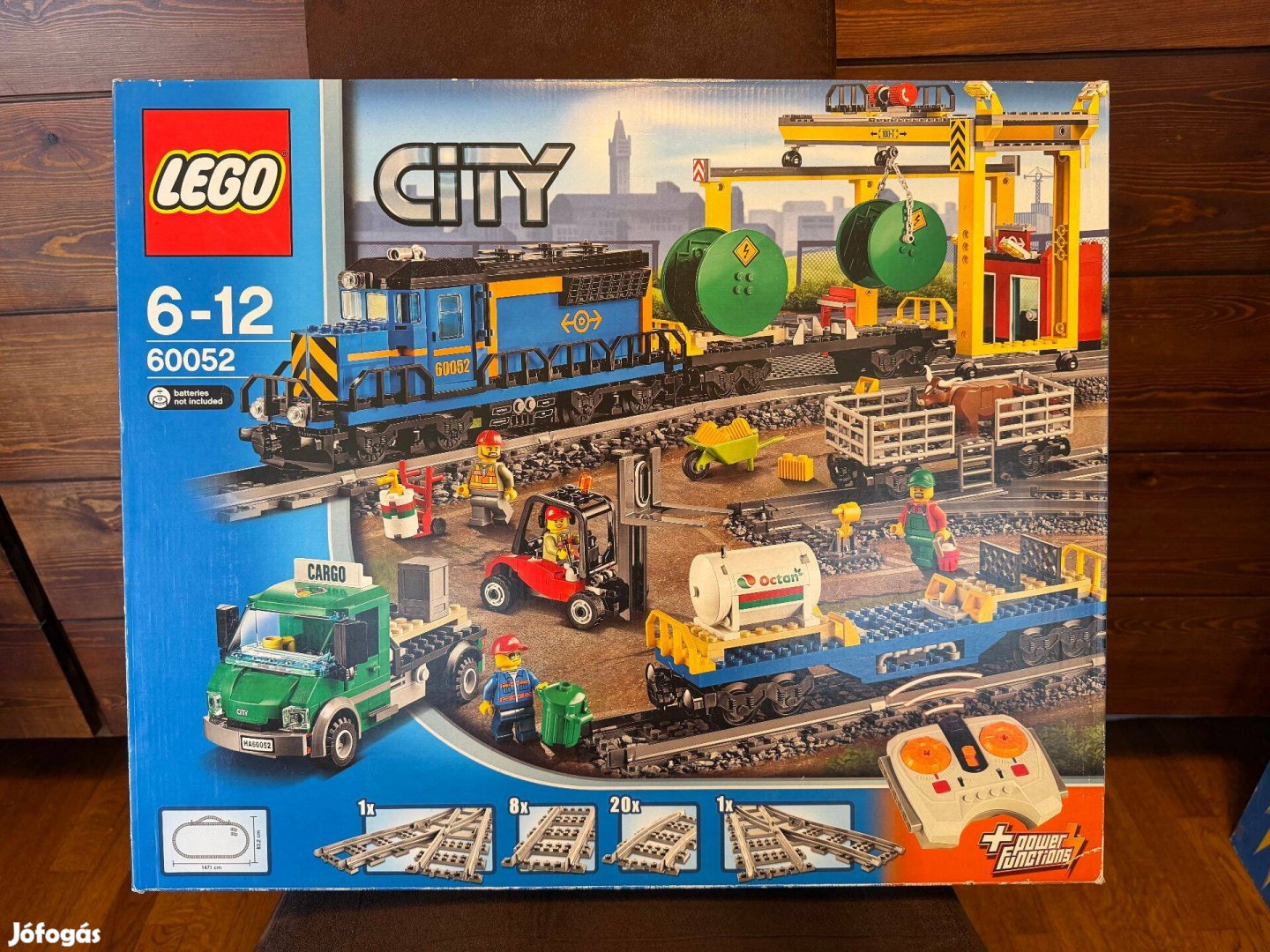 Uj Lego 60052 tehervonat vasut vonat szett