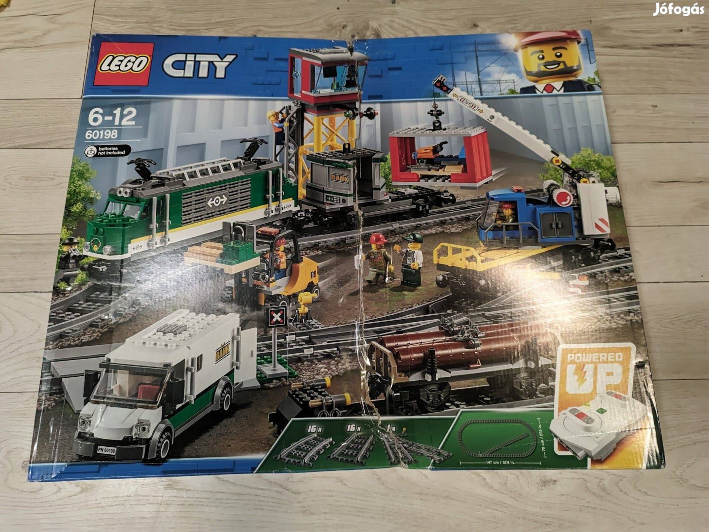 Új Lego 60198 Tehervonat , sérült dobozos!