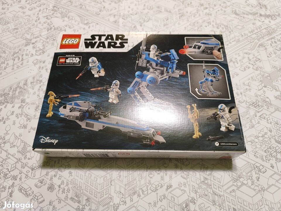 Új Lego 75280 Star Wars Az 501. légiós klónkatonák