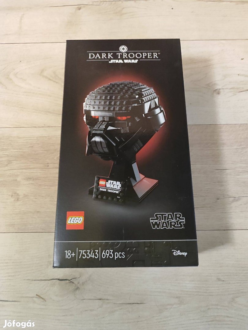 Új Lego 75343 Star Wars Dark Trooper sisak