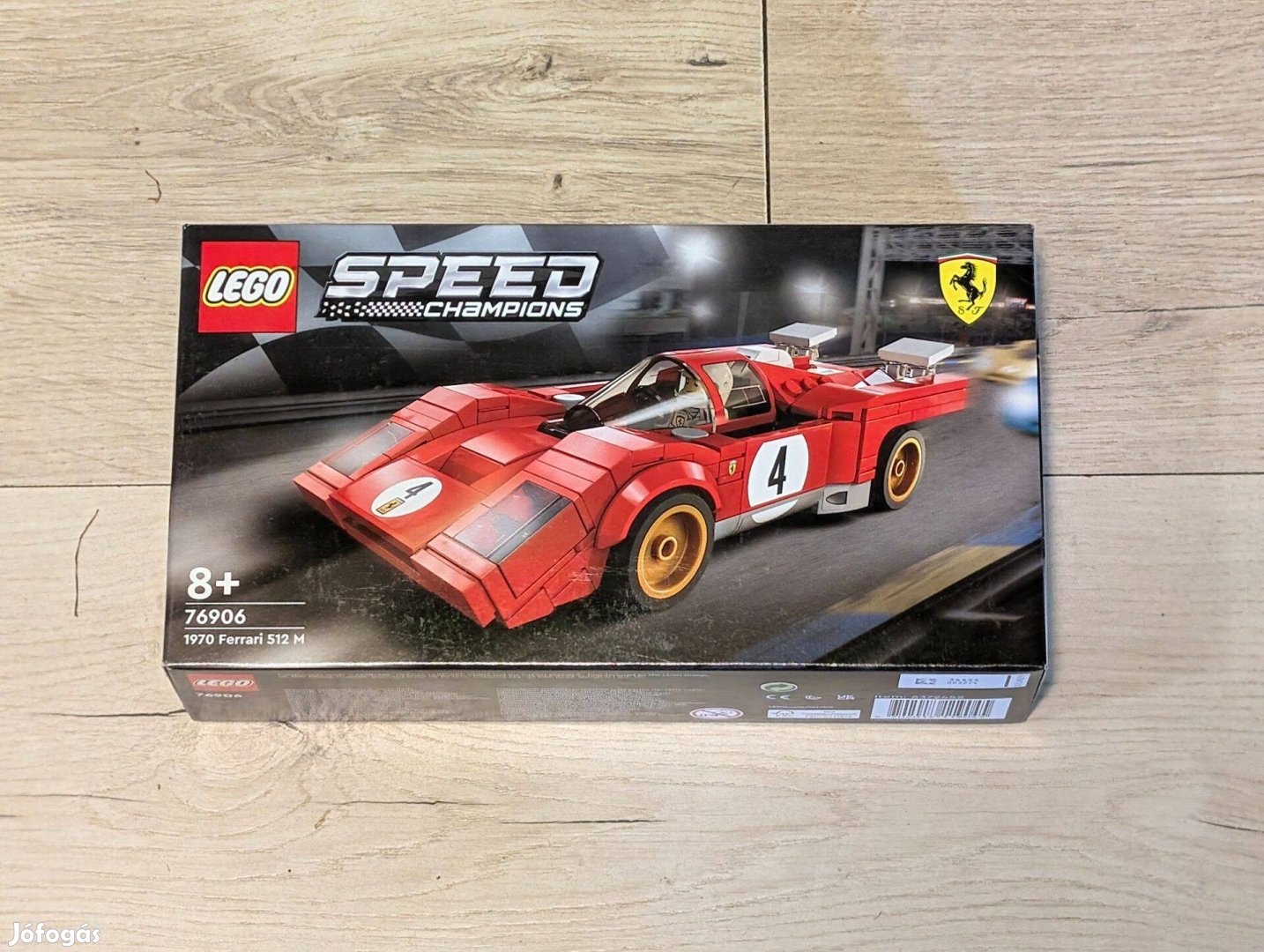 Új Lego 76906 Speed Champions 1970 Ferrari 512 M