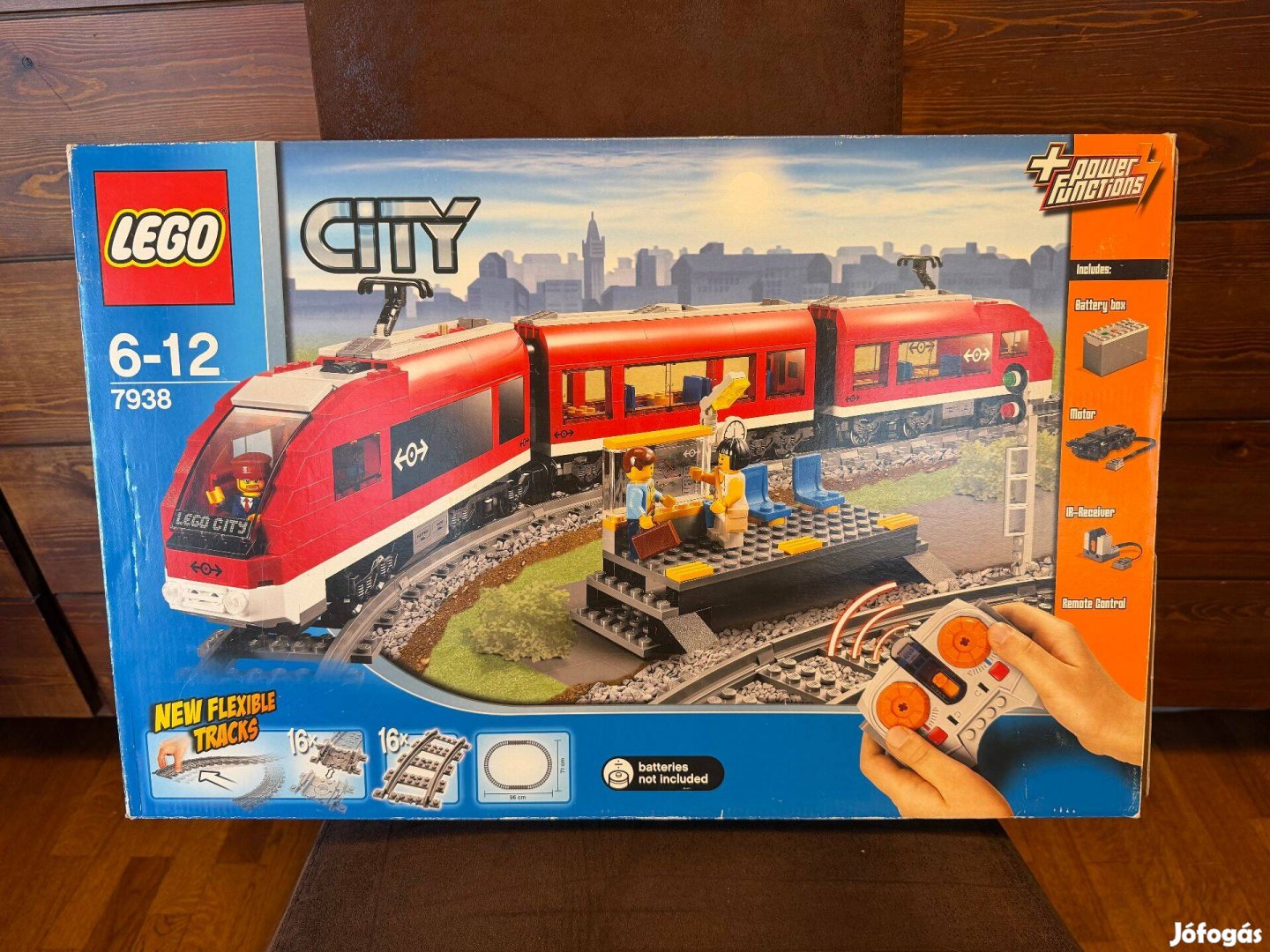 Uj Lego 7938 szemelyvonat Lego vonat vasut szett