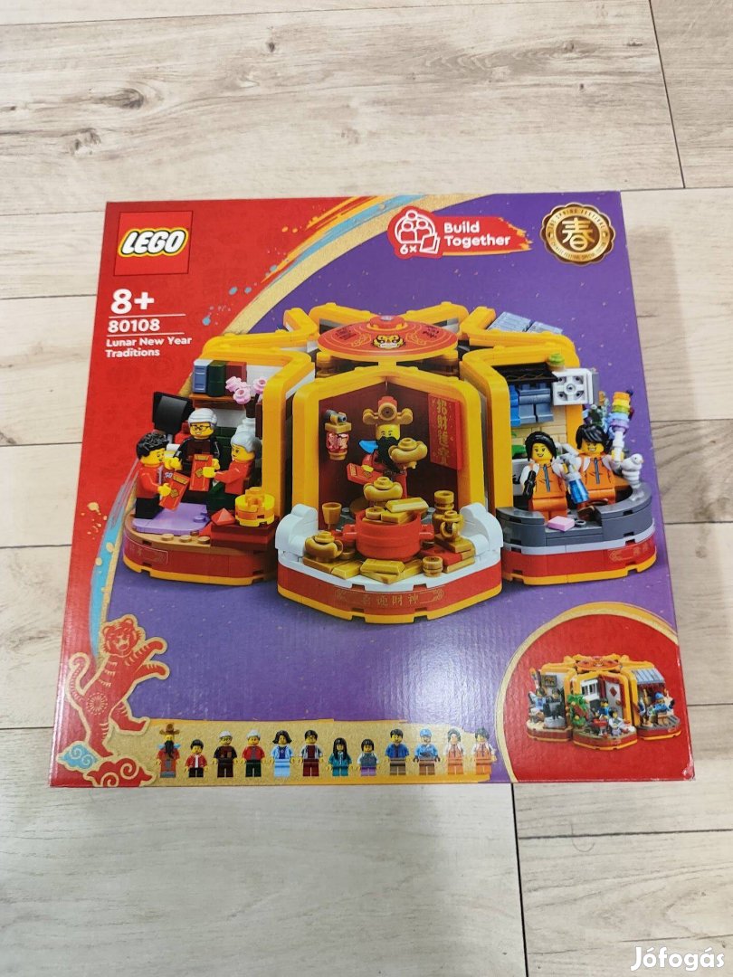 Új Lego 80108 - Holdújévi hagyományok / Chinese New Year