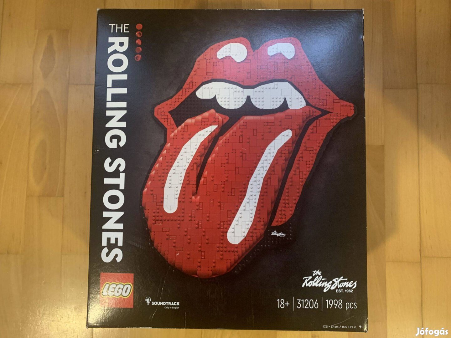 Új Lego Art 31206 The Rolling Stones Bontatlan!!!