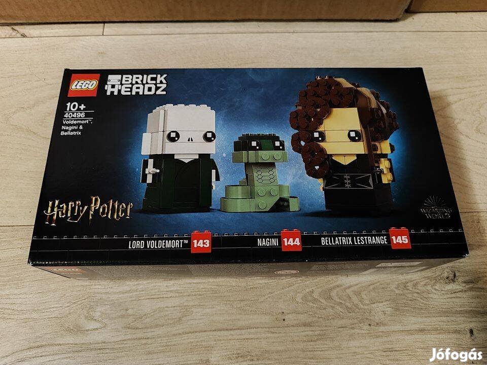 Új Lego Brickheadz 40496 Voldemort, Nagini és Bellatrix