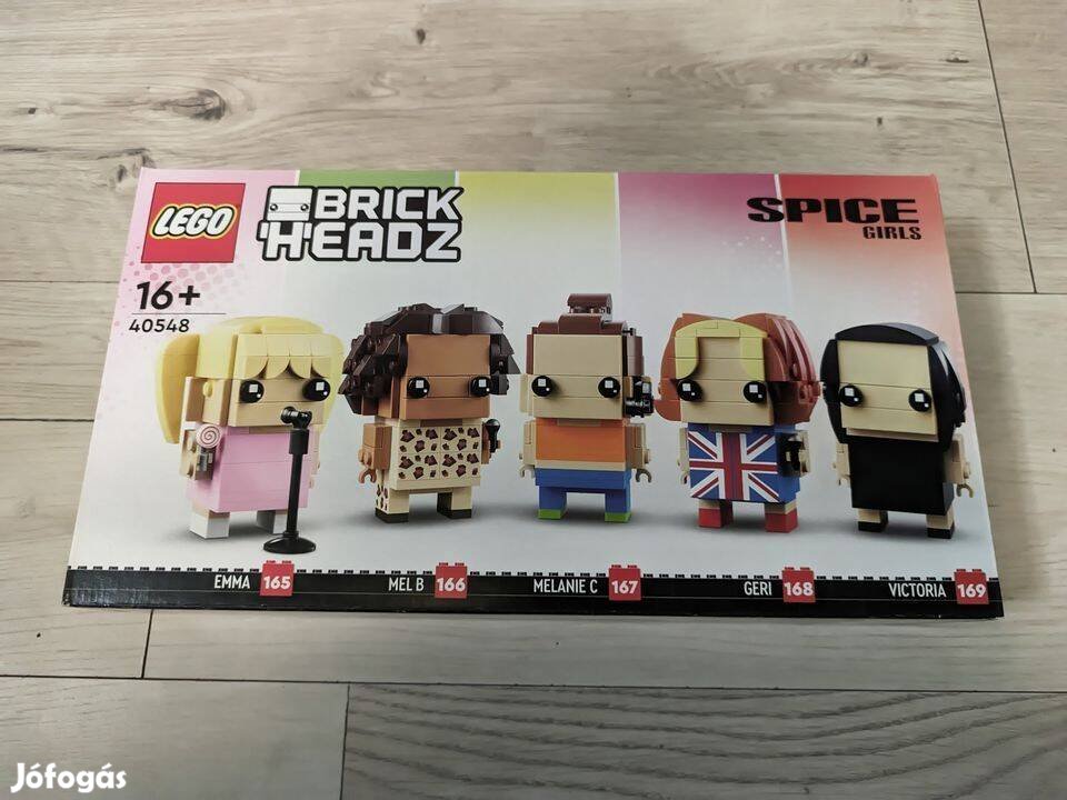 Új Lego Brickheadz 40548 Spice Girls