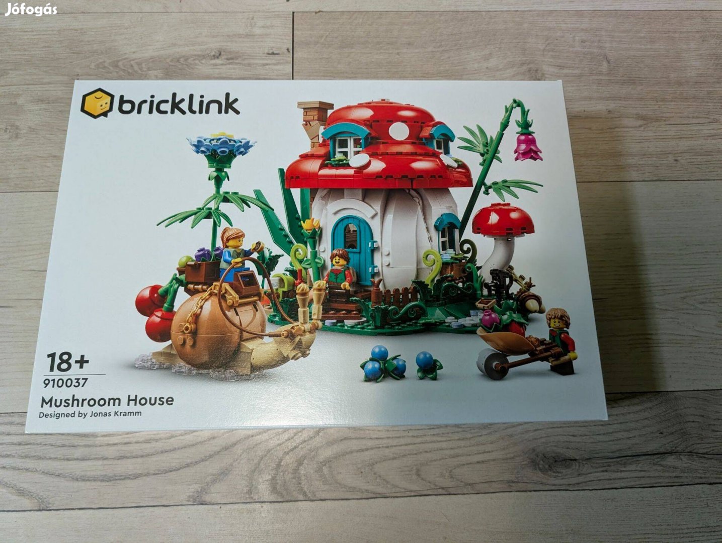 Új Lego Bricklink 910037 Gombaház / Mushroom House