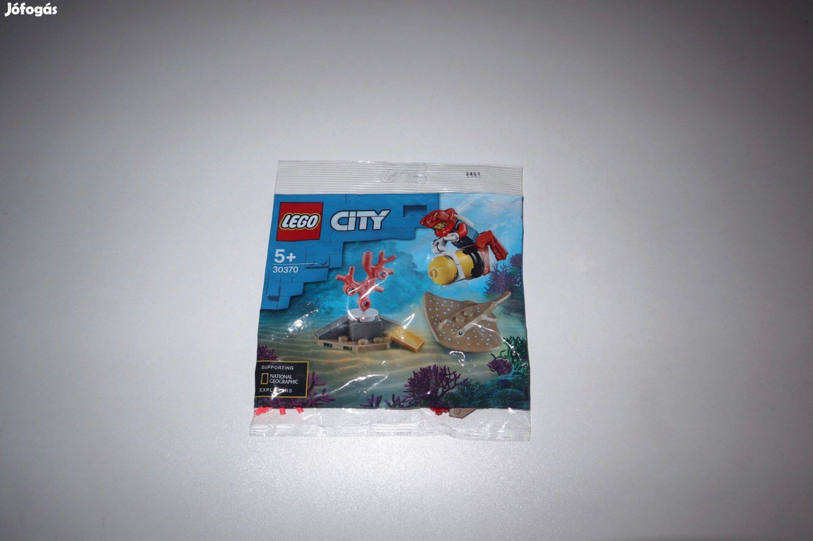 Új Lego City 30370 Búvár polybag