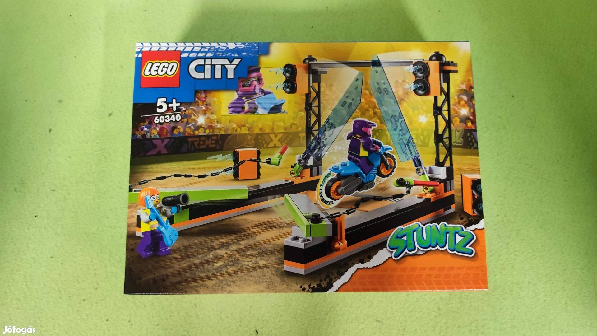 Új Lego City Stuntz - Pengés kaszkadőr kihívás 60340