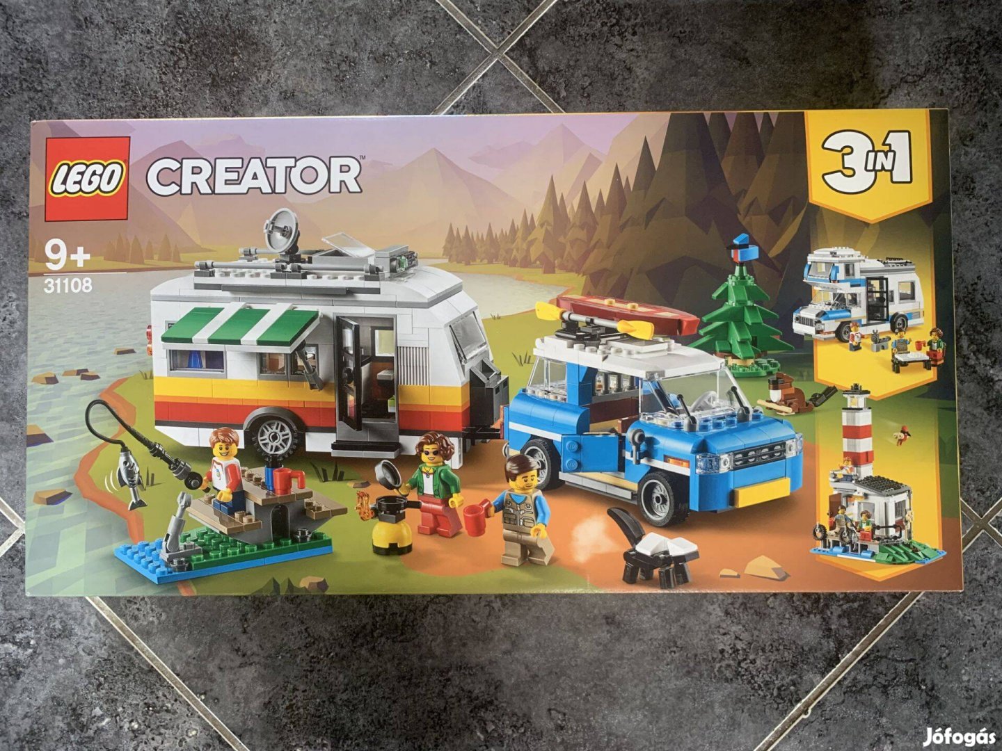 Új Lego Creator 31108 Családi Vakáció Lakókocsival Bontatlan
