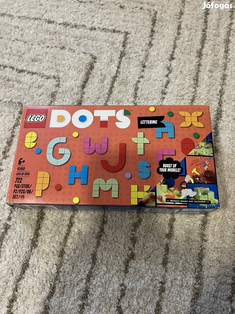 Új Lego Dots 41950 Dots-áradat betűk 