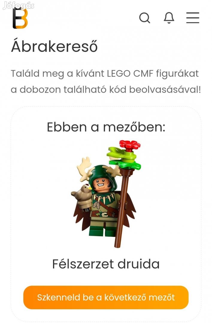 Új Lego Dungeons of dragons mini figura.
