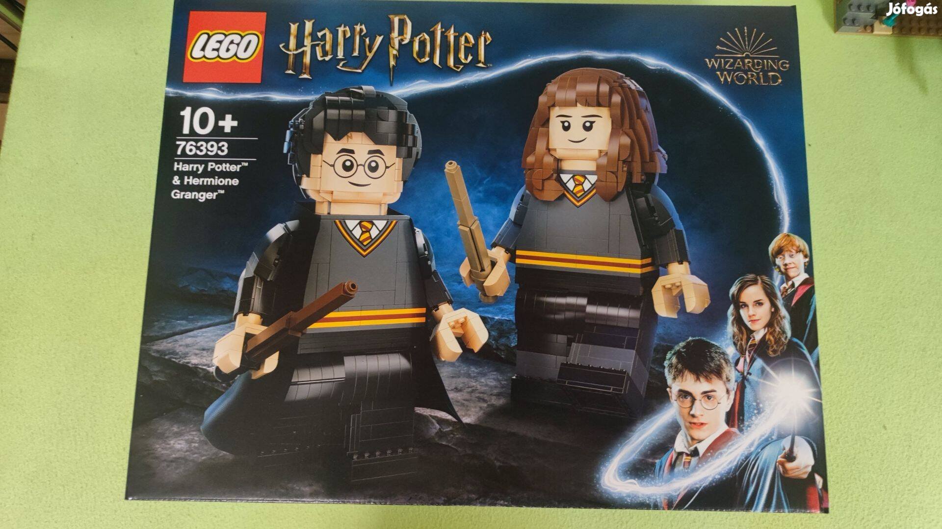 Új Lego Harry Potter & Hermione Granger figura bábu 76393