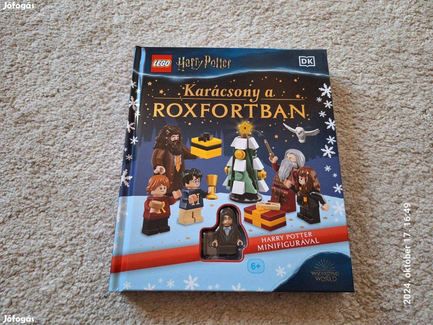 Új Lego Harry Potter book Karácsony a Roxfortban könyv minifigura