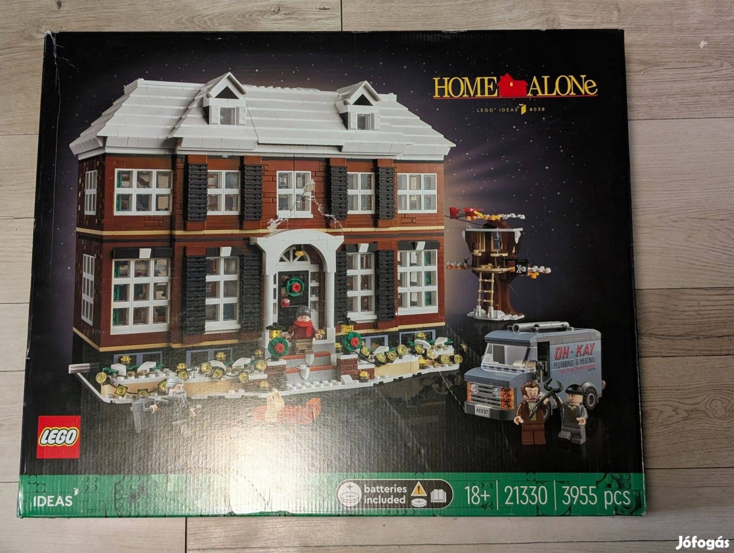 Új Lego Home Alone, sérült dobozos