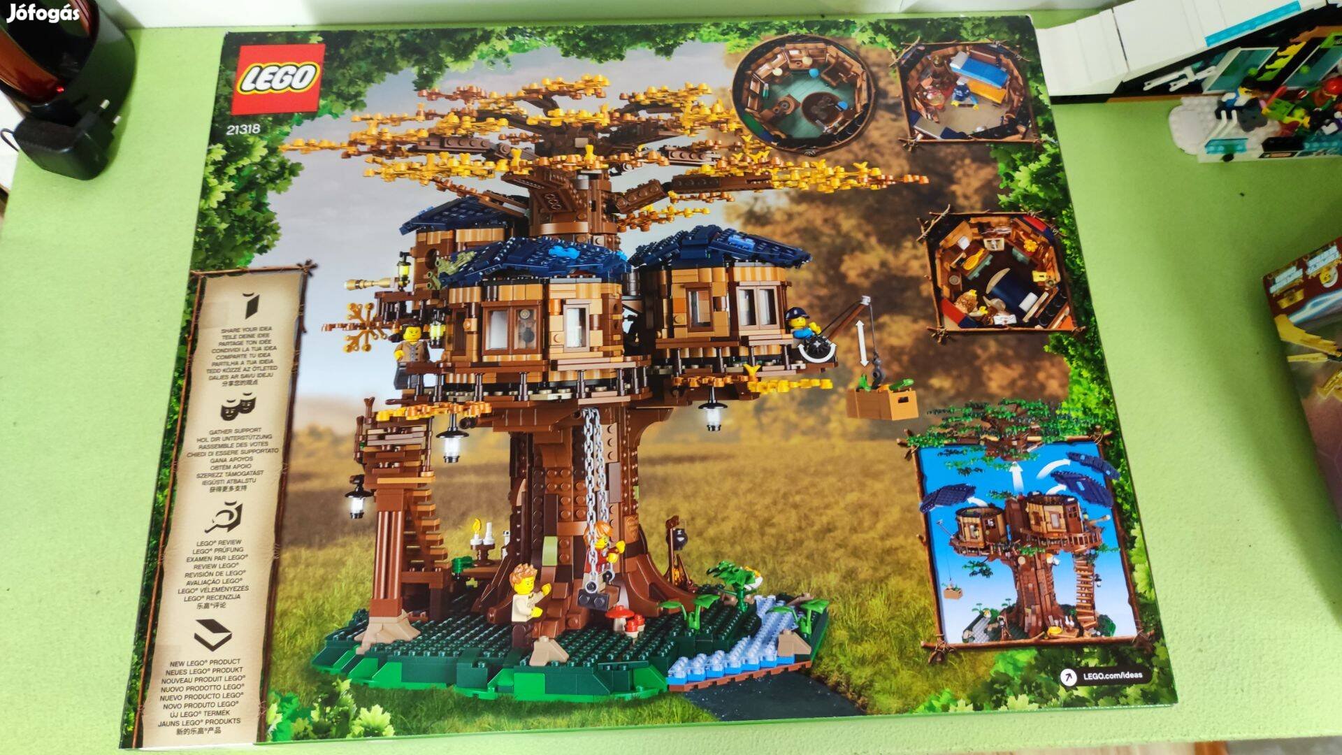 Új Lego Ideas - Tree House Lombház 21318