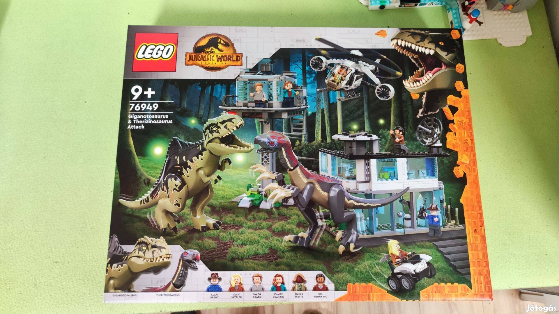 Új Lego Jurassic World - Giganotosaurus és Therizinosaurus támadás 769