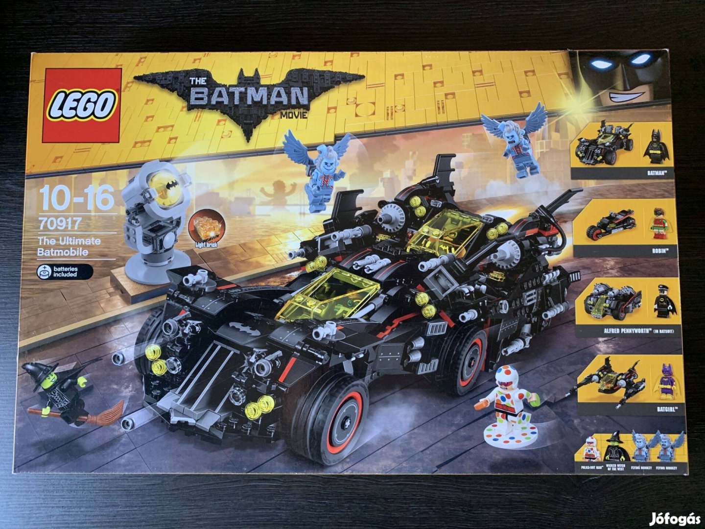 Új Lego Super Heroes 70917 A Felülmúlhatatlan Batmobile Bontatlan!!!