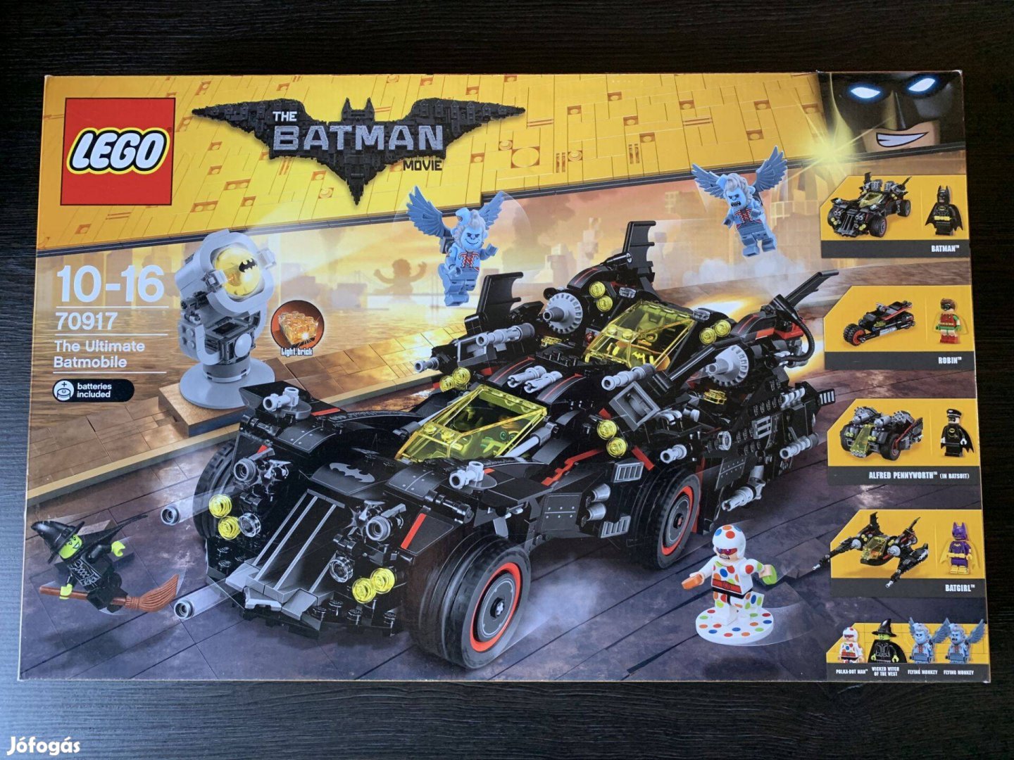 Új Lego Super Heroes 70917 A Felülmúlhatatlan Batmobile Bontatlan!!!