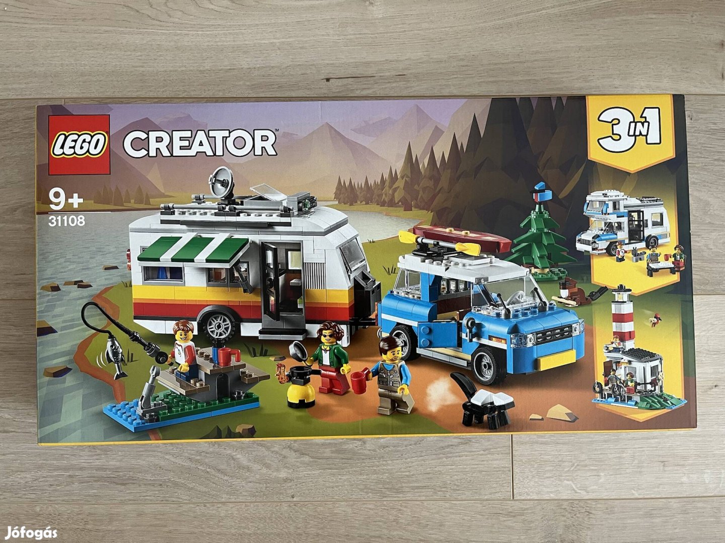 Új Lego creator 31108 családi vakáció lakókocsival