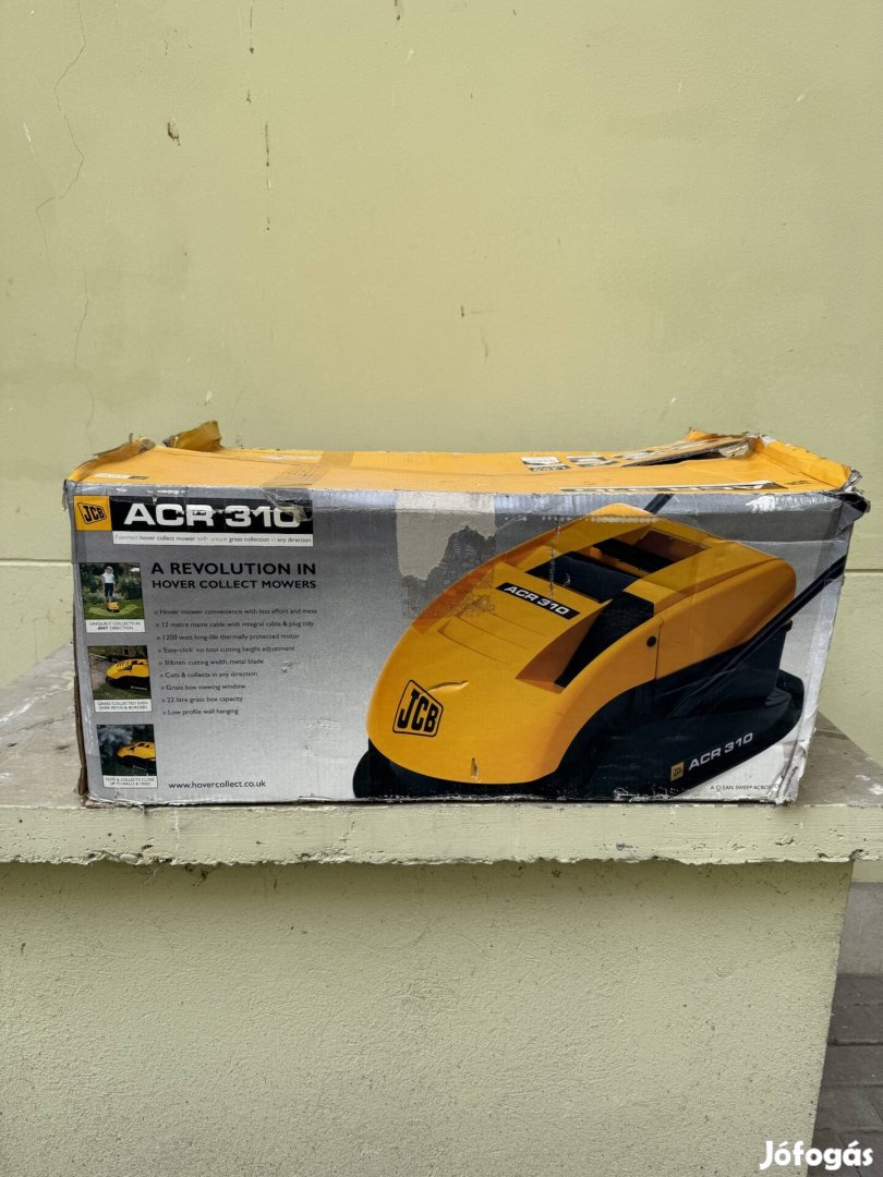 Új Légpárnás fűnyíró JCB márkájú Bp/Szeged