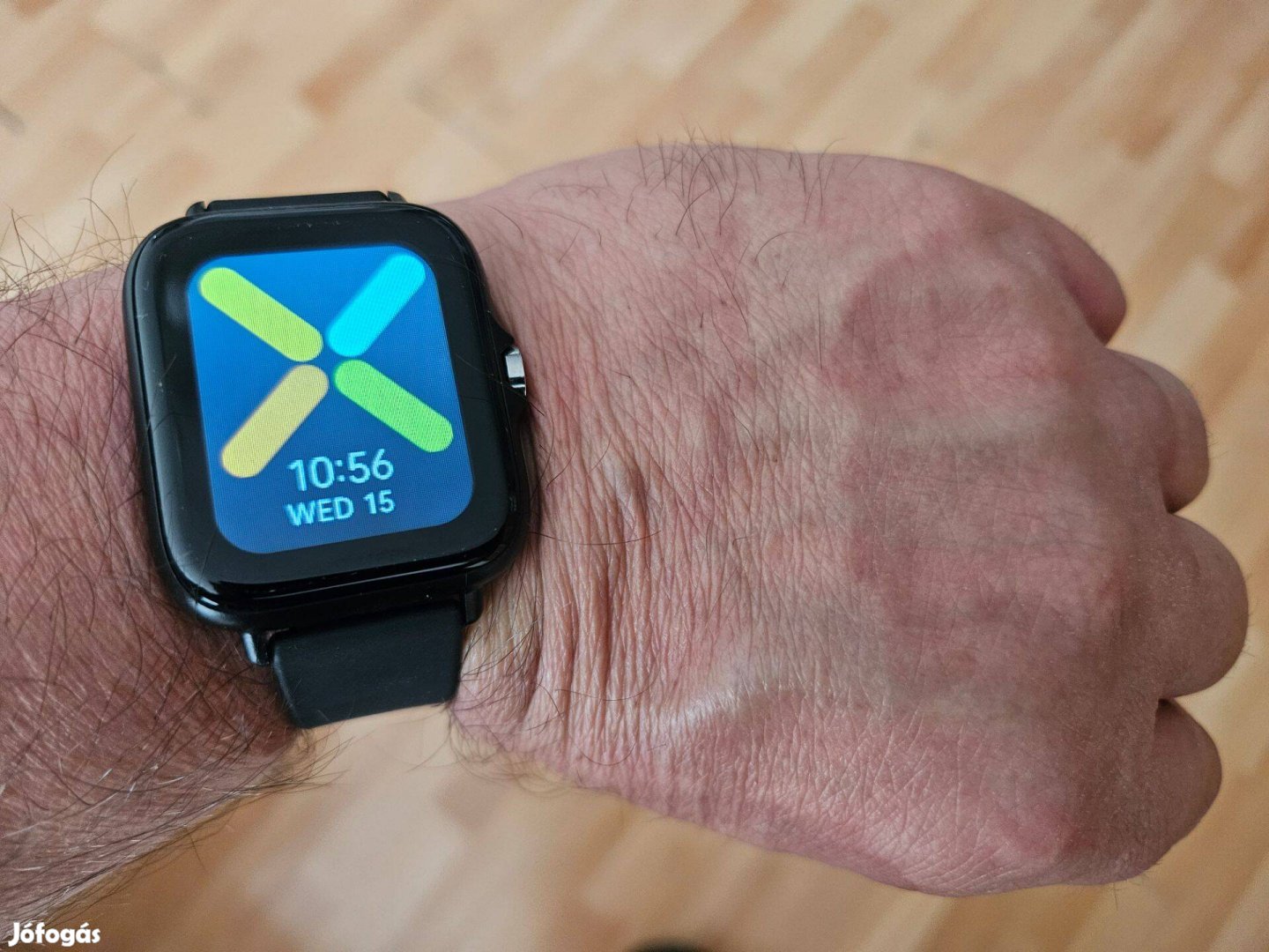 Új Lemfo Ewatch okosóra, akár telefon nélkül használható (dátum, idő b