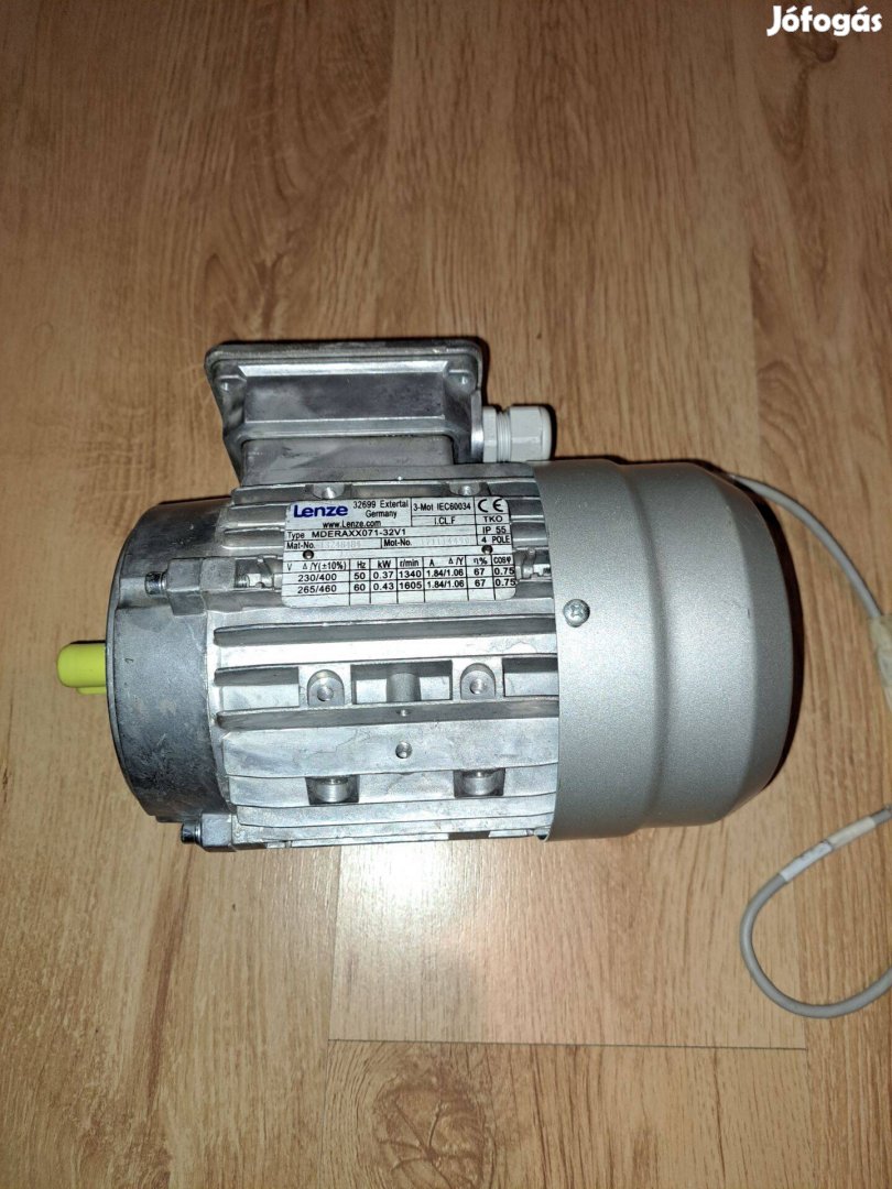Új Lenze villanymotor 380 V működőképes
