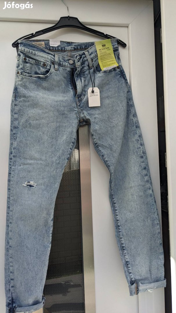 Új Levi's 512 Slim Taper stretch 31x32 méretű férfi farmer