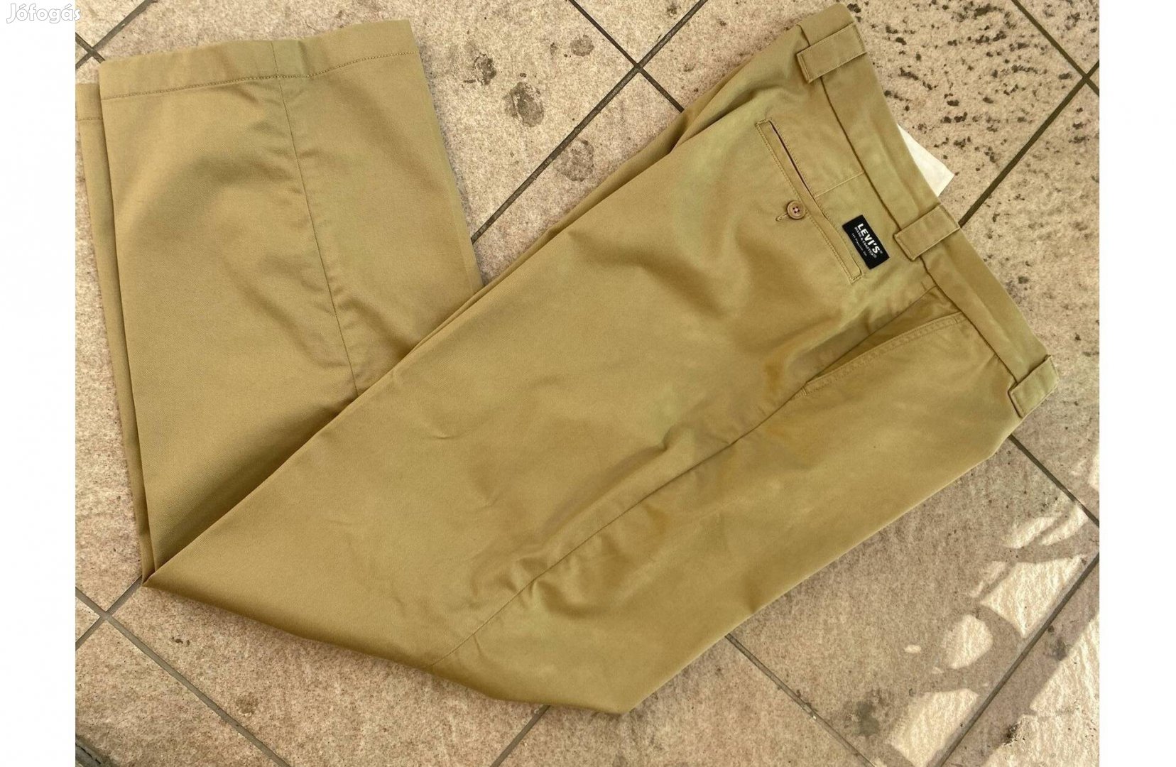 Új Levi's Made&Crafted Pamut Chino Nadrág 36-os