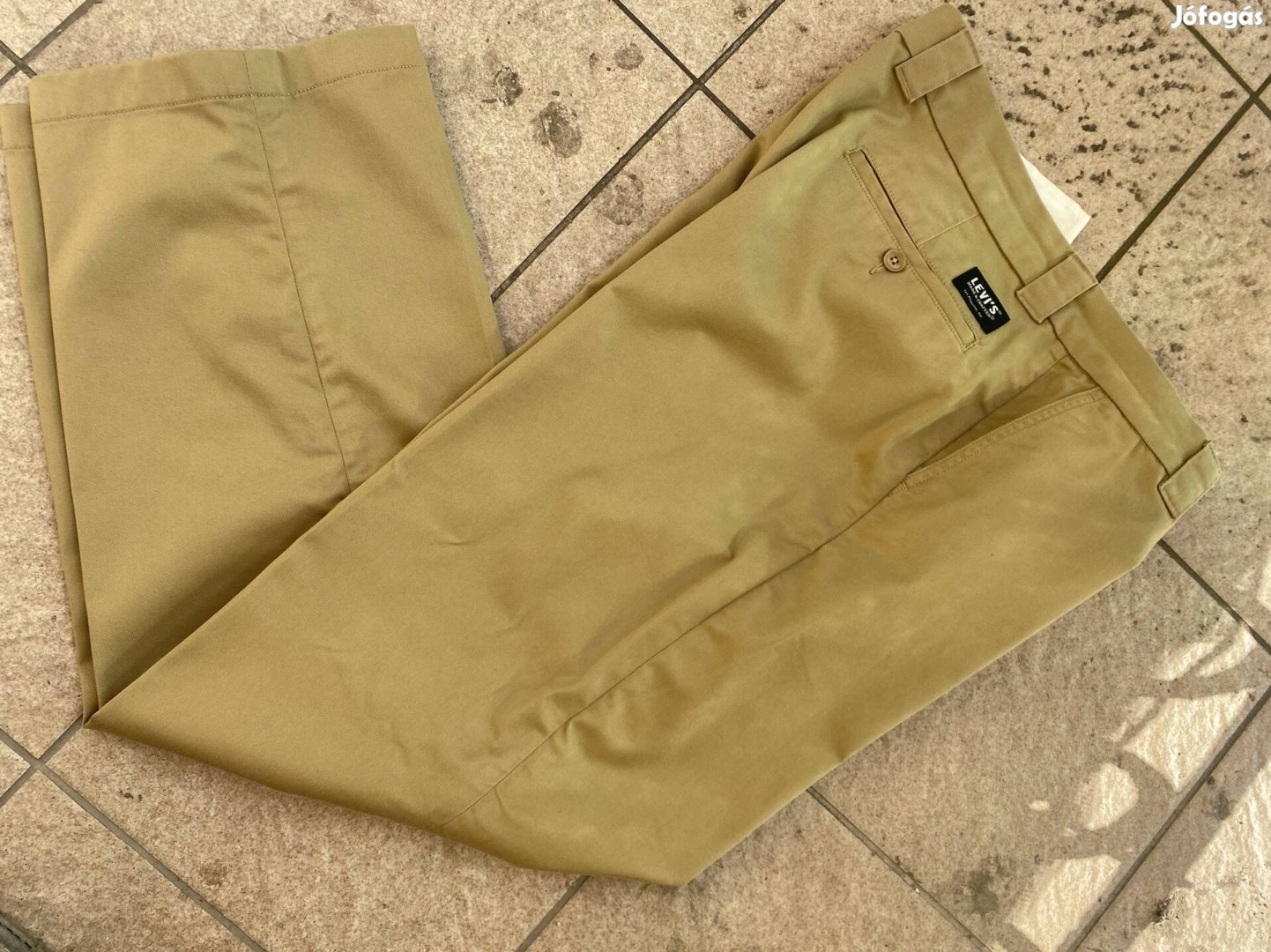 Új Levi's Made&Crafted Pamut Chino Nadrág 36-os