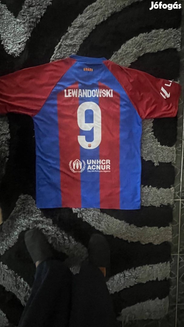 Új Lewandovski Barcelona mez XL