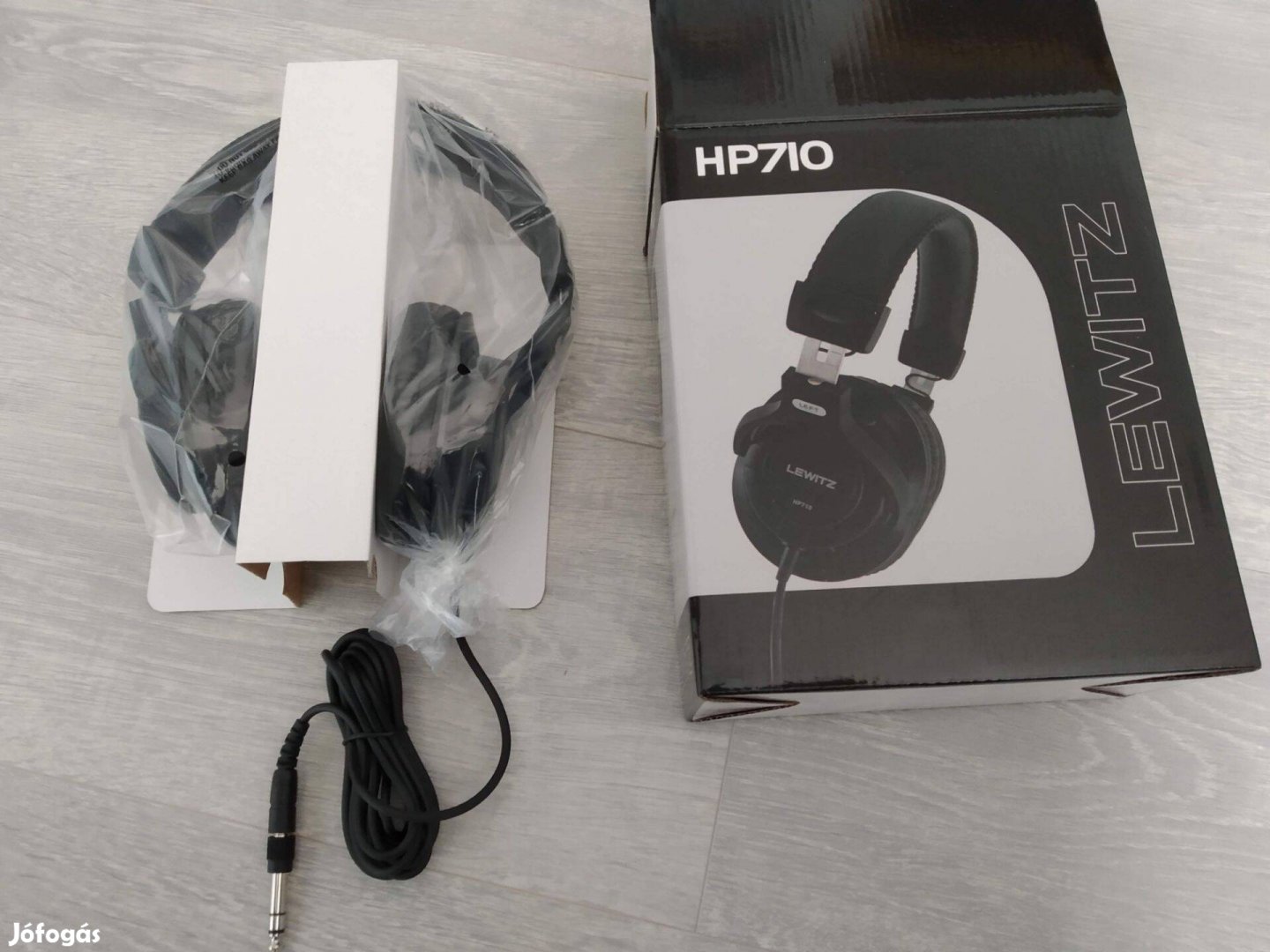 Új Lewitz HP710 fejhallgató monitorfejhallgató bontatlan csomagolás