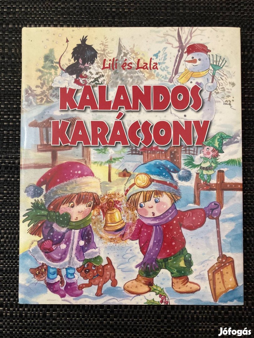 Új Lili és Lala kalandos karácsony gyerek könyv gyerekkönyv!