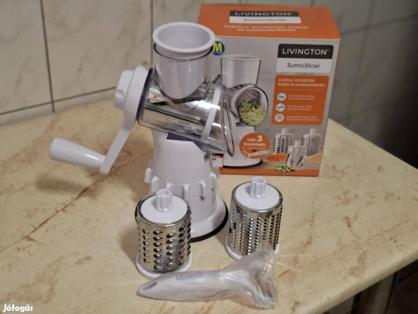 Új Livington Sumo Slicer konyhai szeletelő