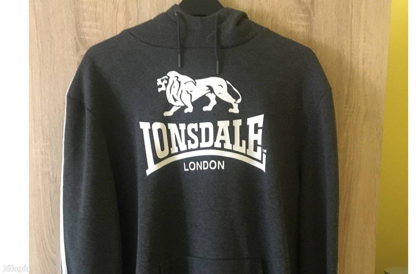 Új Lonsdale kapucnis pulóver 2XL