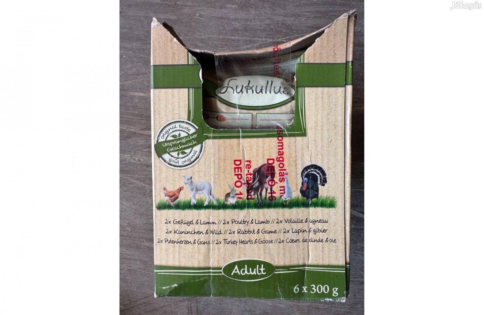 Új Lukullus Frissentartó Tasakban Vegyes Próbacsomag 6x300g Csomag II