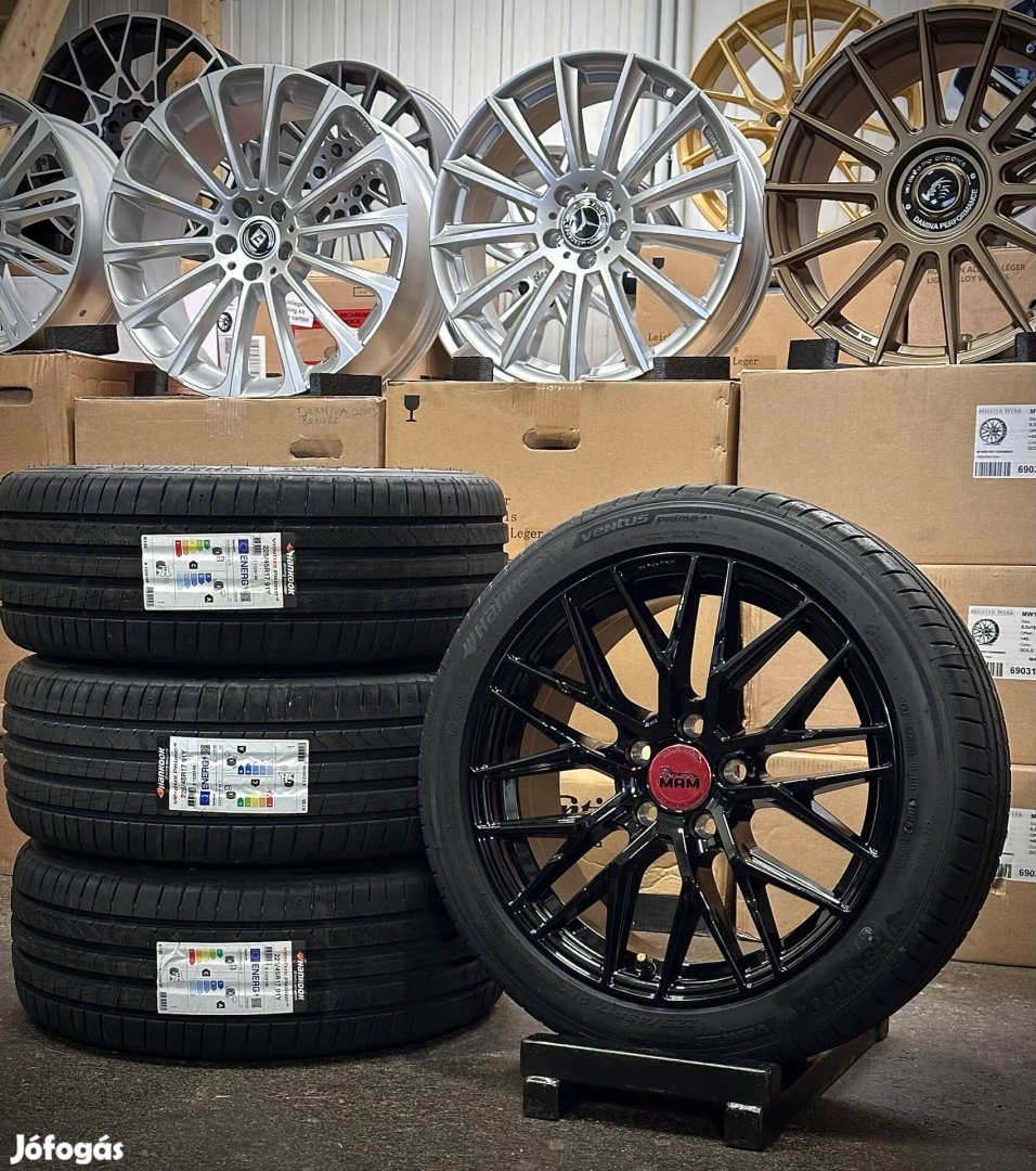 Új MAM rs4 17zoll alufelnik 225/45 R17 új nyári gumikkal