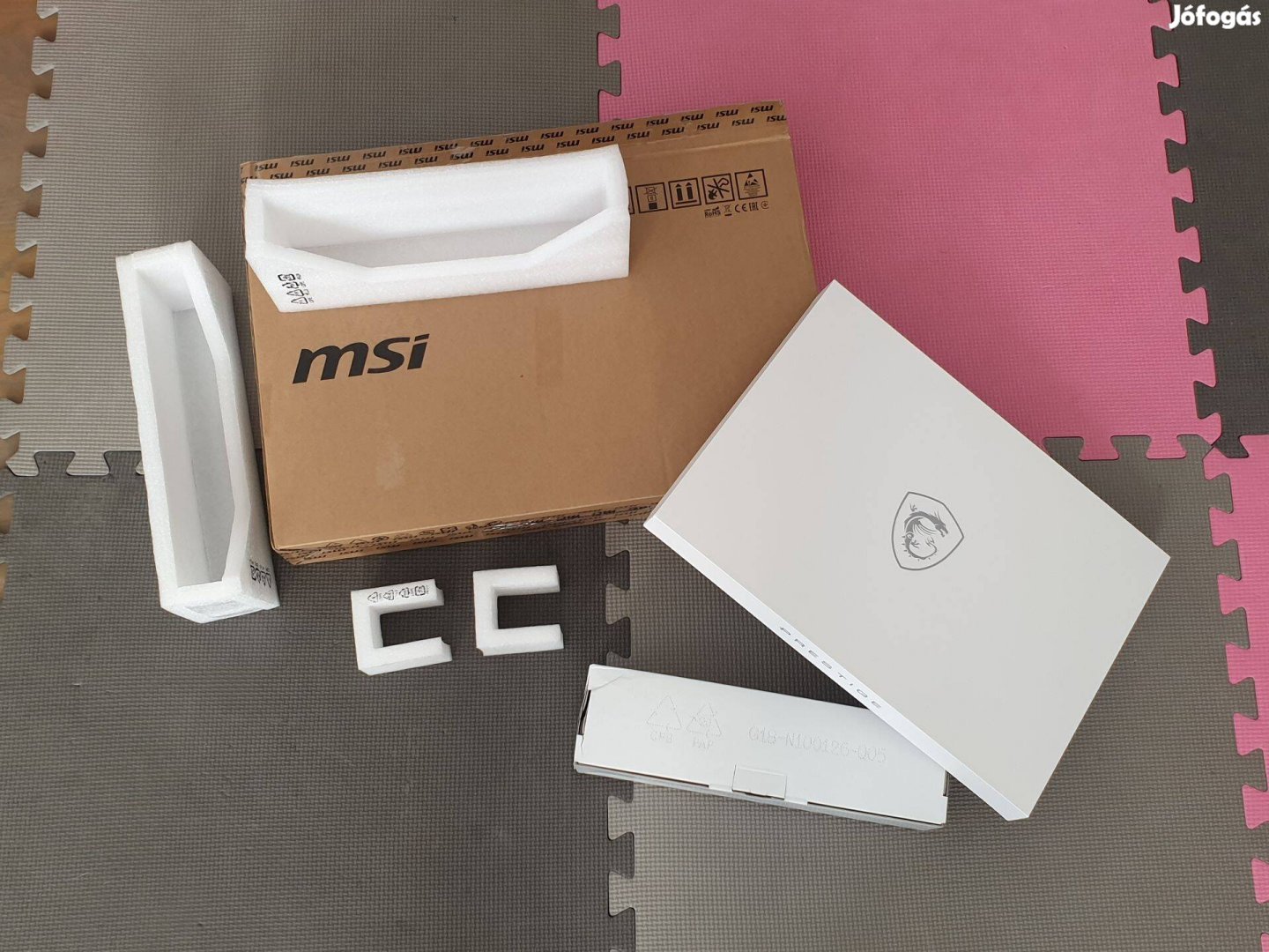 Új MSI P65 studio notebook, i7, 16 Gb, Win 10 Pro, full fém ház