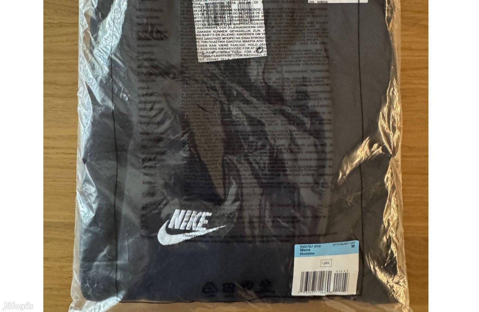 Új M Nike Sportswear Club Fleece PANT Melegítő Nadrág Fekete Férfi