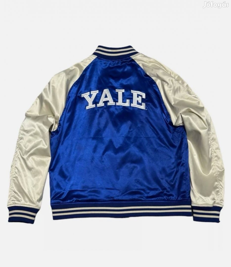 Új M-es H&M Yale szatén varsity baseball bomber dzseki kabát