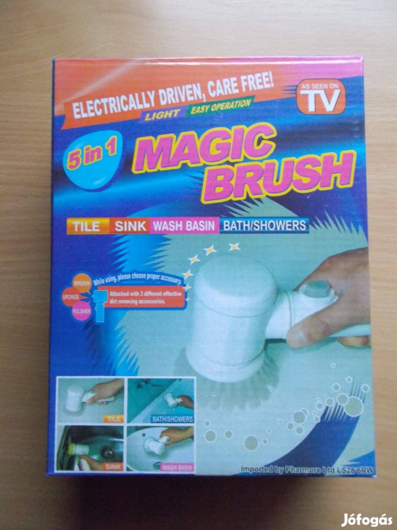 Új Magic Brush - 5 az 1-ben tisztító kefe