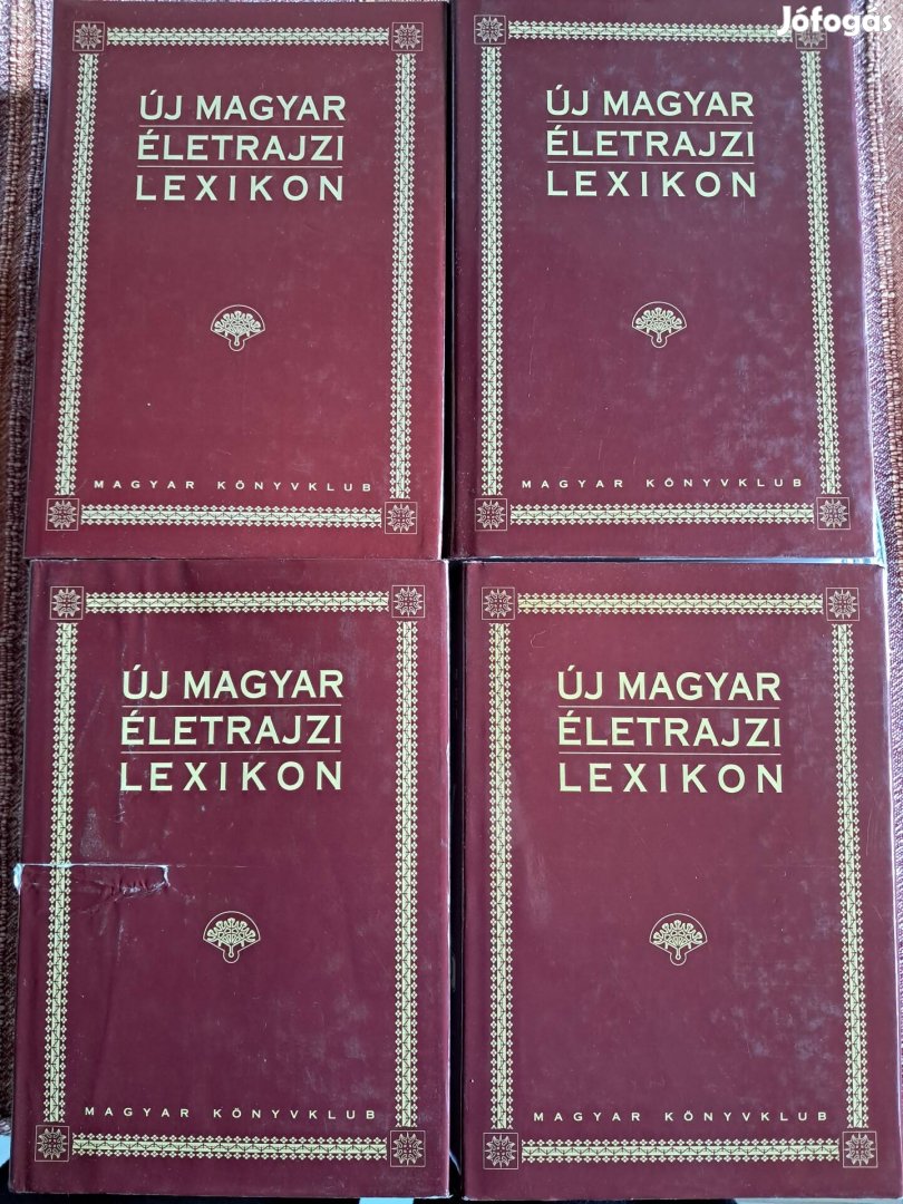 Új Magyar Életrajzi Lexikon 1,2,3,4 