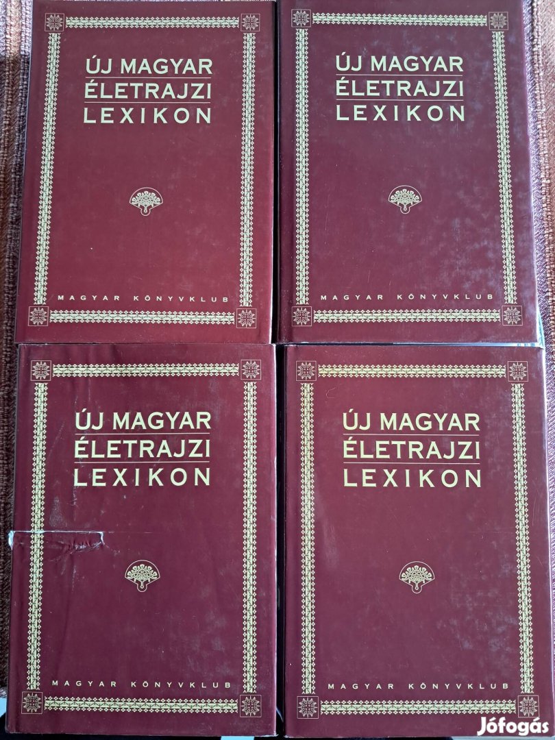 Új Magyar Életrajzi Lexikon 1,2,3,4 