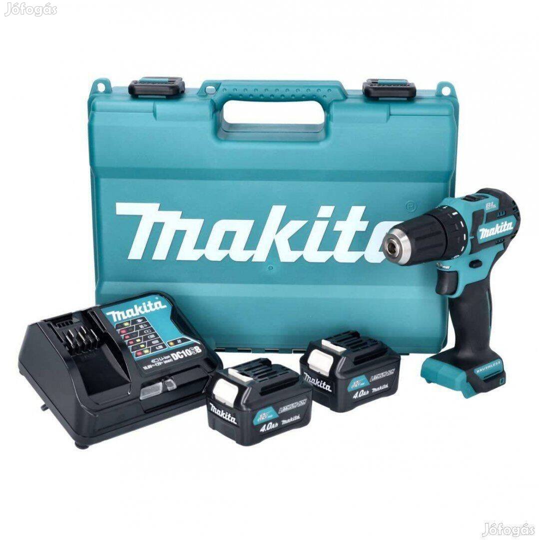 Új Makita DF332Dsme Akkus fúró-csavarbehajtó (10,8V/2x4,0Ah)